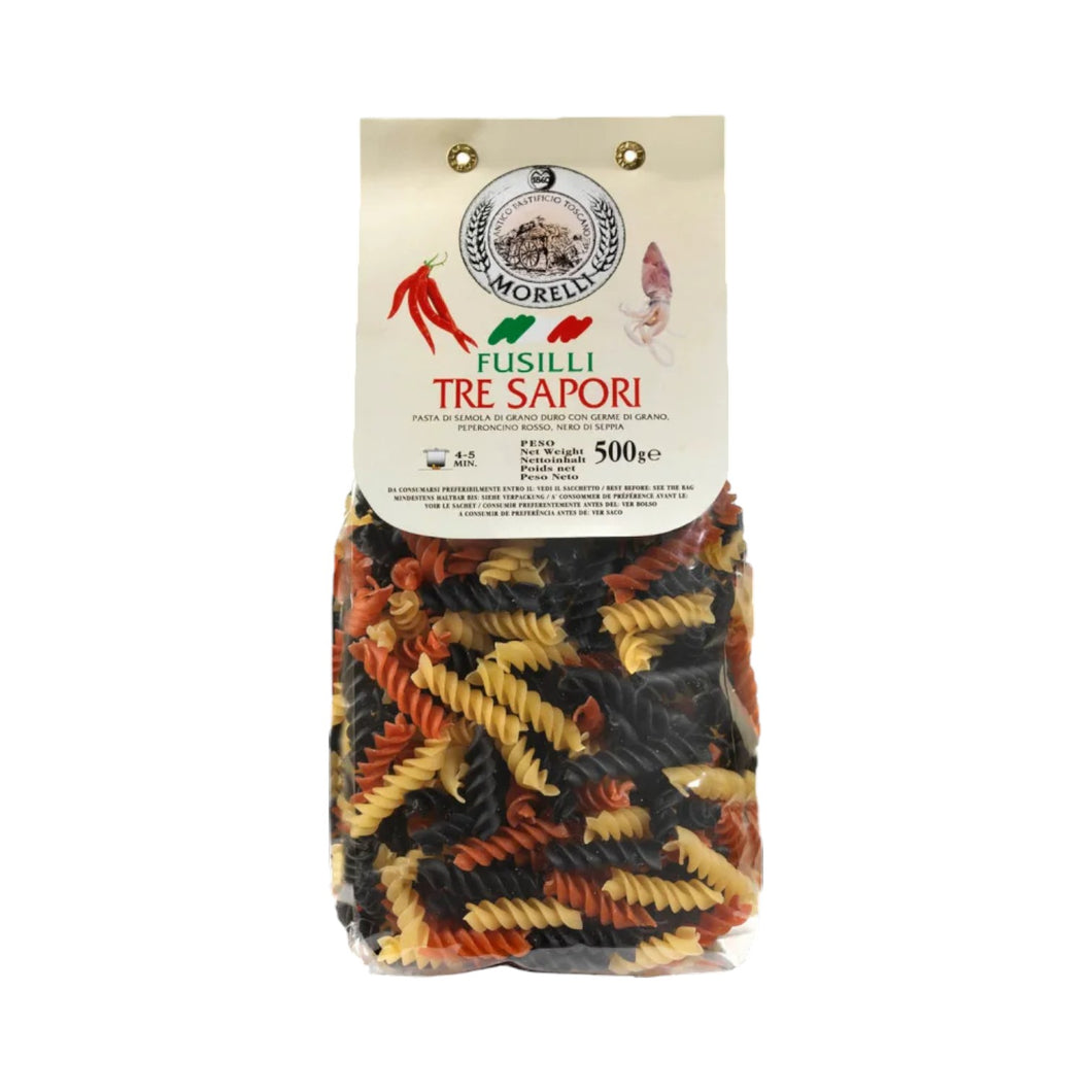 Pasta med chili, bläckfiskbläck och rödbeta 500g