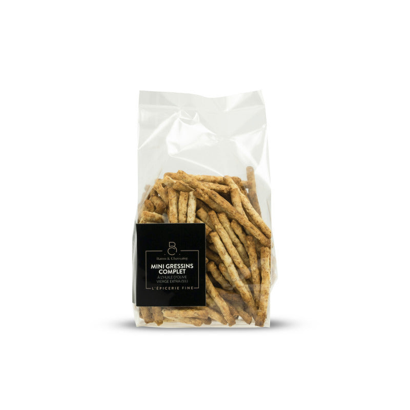 Mini fullkornsgressinis med olivolja 80g